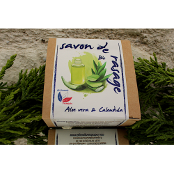 Savon rasage peaux fragiles...