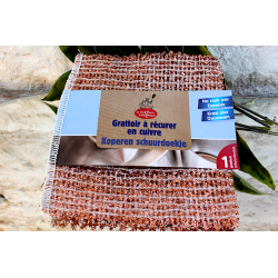 Grattoir vaisselle cuivre